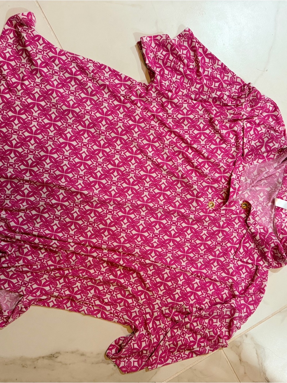 Scarlett Pink Floral Short-Sleeve Set